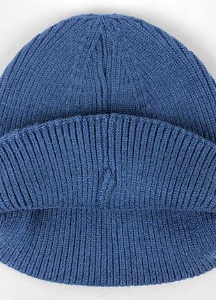 Зимова шапка nike, колір блакитний3 фото