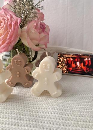 Свічка пряник, соєвий віск