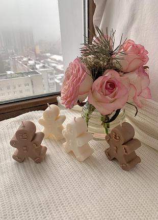 Свічка пряник, соєвий віск