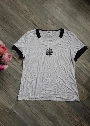Женская футболка со штурвалом р.44/46 блузка блуза6 фото