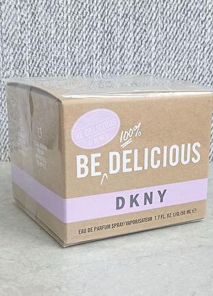 Donna karan dkny be 100% delicious 50 мл для женщин (оригинал)