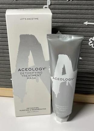 Маска для лица aceology detoxifying treatment mask 65ml