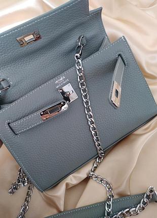 Сумка кросс боди в стиле hermes💎 4