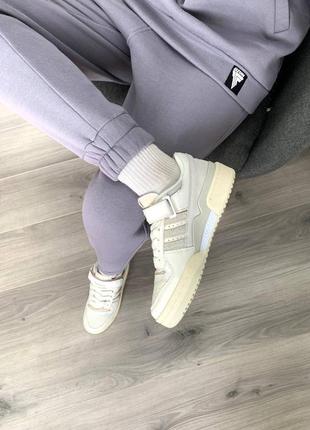 Кросівки шкіряні adidas forum 84 low orbit grey — цена 2950 грн в