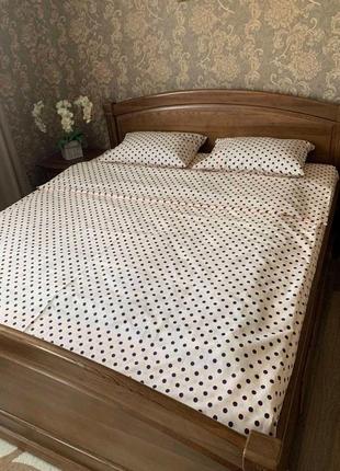 Полуторный комплект постельного белья " белый ", бязь голд люкс  "виталина"
