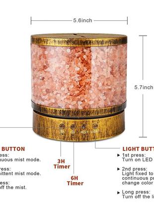 Дифузор ефірної олії sheoolor 400 мл для великої кімнати на 20 годин5 фото