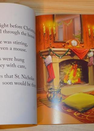 The night before christmas, детская книга на английском7 фото