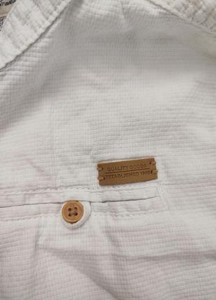 Класна біла рубашка сорочка h&m2 фото