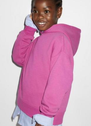 Zara детский утепленный худи