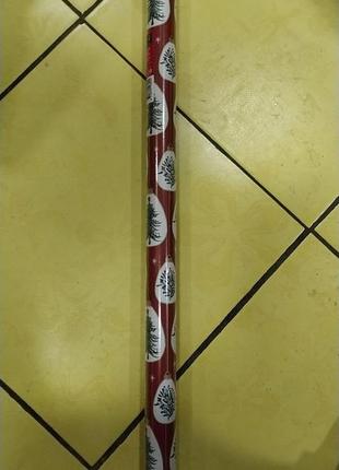 Новорічний пакувальний папір melinera для подарунків. німеччина розмір: 5 м х 70 см