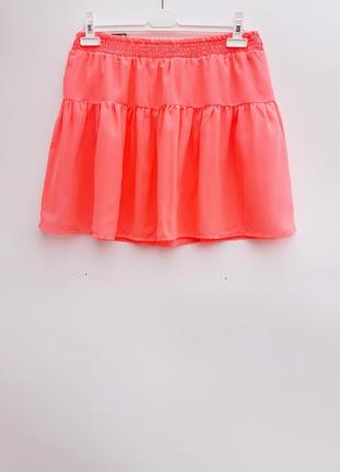 Яркая юбка неоновая юбка летняя красивенная юбка короткая atmosphere2 фото
