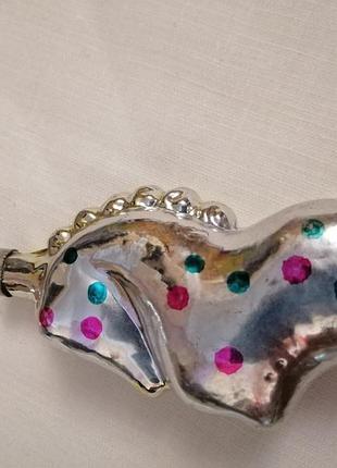 Елочная игрушка ссср *лошадка *.