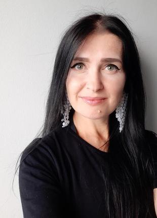 Сережки з ниток 3