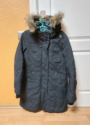 Женская куртка парка пуховик,очень теплая  only  р