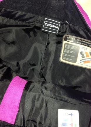 S/xs - в идеале утеплённые зимние штаны лыжные icepeak розовые4 фото