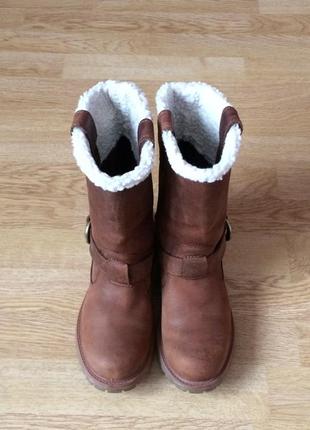 Шкіряні черевики timberland 37 розміру у відмінному стані2 фото