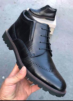 Зимові модельні туфлі