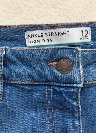 Прямые зауженные слим джинсы высокая посадка next4 фото