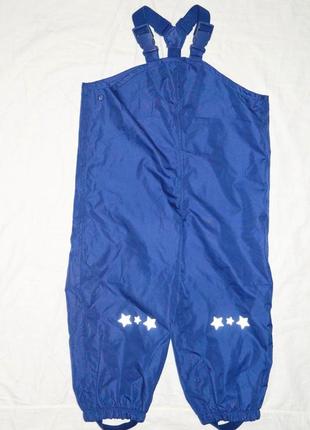 Полукомбинезон штаны демисезонные, водонепроницаемые impidimpi. германия, размер 104