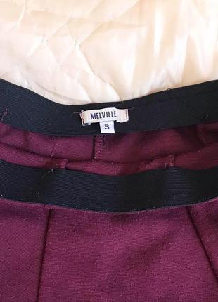 Бордова спідниця 2