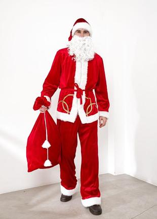 Санта клаус святий миколай костюм новорічний