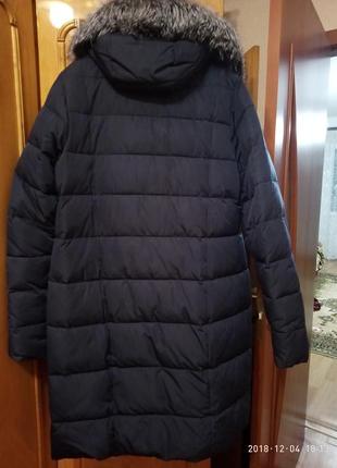 Пальто зимнее с чернобуркой2 фото