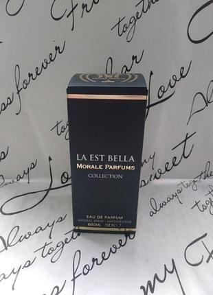 Парфумована вода для женщин morale parfums la est bella, 50 мл2 фото