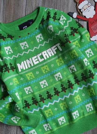 Светр minecraft