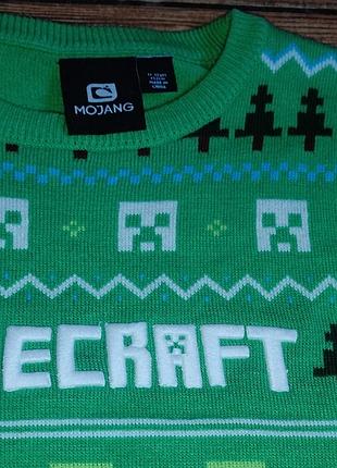 Светр minecraft 3
