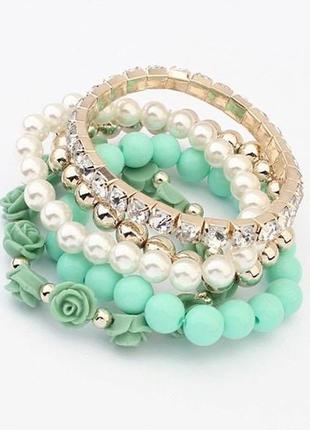 Набір браслетів 5шт.