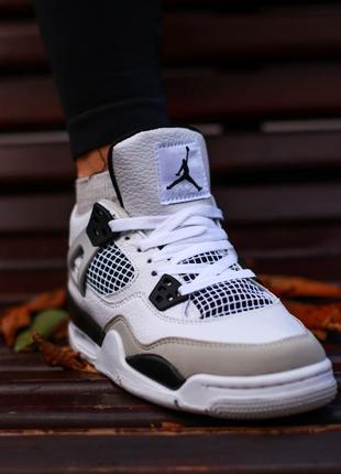 Жіночі кросівки jordan retro 4  женские кроссовки джордан9 фото