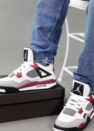 Чоловічі кросівки jordan retro 4  мужские кроссовки джордан3 фото