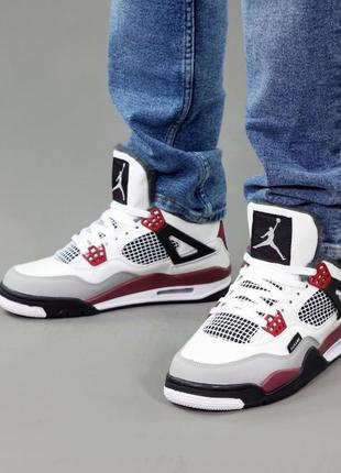 Чоловічі кросівки jordan retro 4  мужские кроссовки джордан5 фото