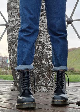 Dr. martens black nappa оригинал. натуральна шкіра. унісекс10 фото