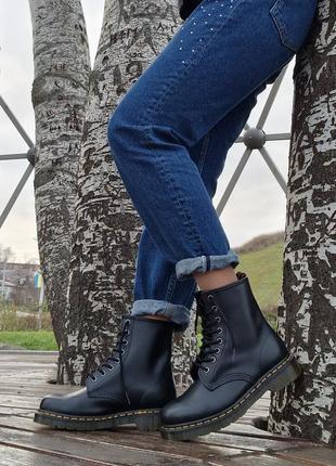Ботинки dr. martens black nappa оригинал. натуральная кожа. унисекс — цена  3650 грн в каталоге Ботинки ✓ Купить женские вещи по доступной цене на Шафе  | Украина #108765446
