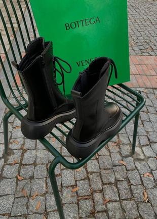 Черевики жіночі зимові ❄️ bottega veneta the bounce boots black6 фото