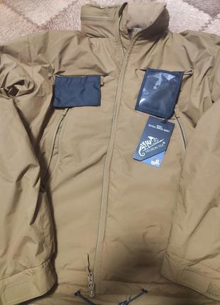 Куртка зимова helikon-tex® husky tactic winter jacket - climashield® apex 100g - coyote l3 фото