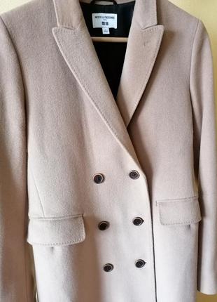 Пальто uniqlo ines de la fressange tweed coat4 фото
