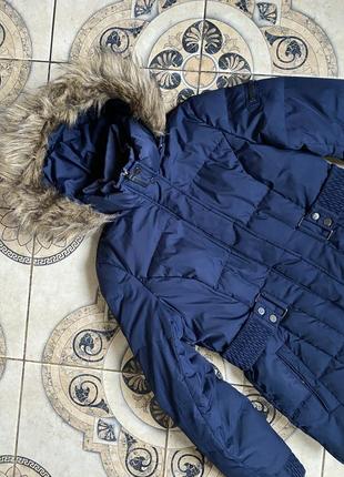 Женская зимняя куртка с мехом от фирмы esprit как the north face2 фото