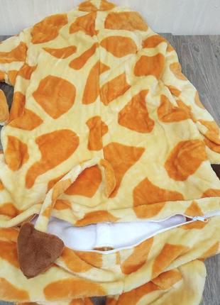Кигуруми пижама детская жираф 120 1402 фото