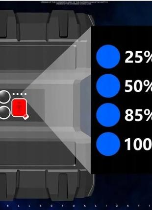 Ліхтар прожектор акумуляторний потужний in w844 1200 lm led usb6 фото