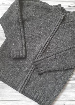 Джемпер пуловер кардиган в составе шерсть.1 фото