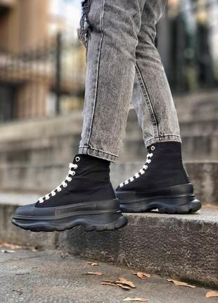 Жіночі ботінки  mcqueen boots  женские ботинки александр маквин7 фото