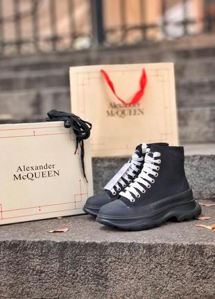 Жіночі ботінки  mcqueen boots  женские ботинки александр маквин8 фото