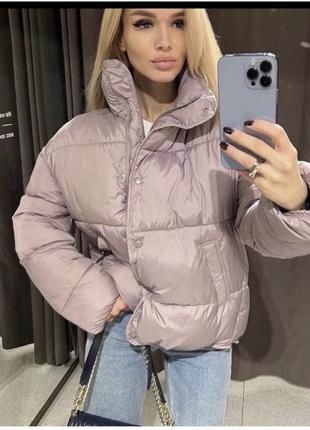 Курточка пуховик zara