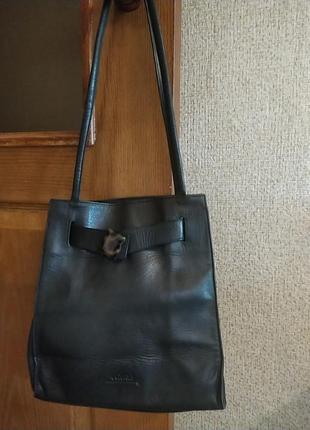 Сумка  кожаная женская