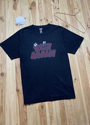 Футболка uniqlo x verdy rise again з великим логотипом