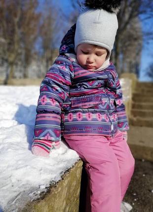 Зимовий комбінезон для дівчинки