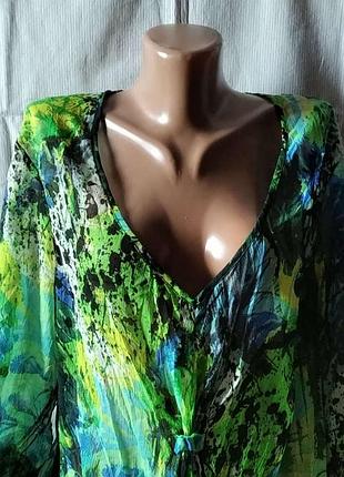 Блуза  подовжена жатка супербатал