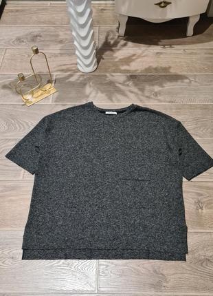 Неймовірна тепла футболка ідеальної якості від бренду zara